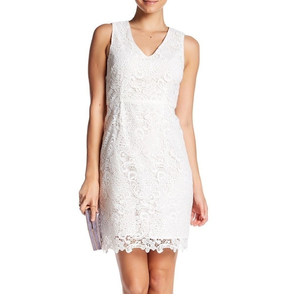 Joe Fresh V-Neck Lace Dress 0